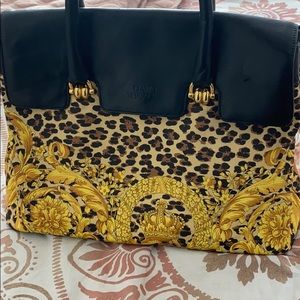 Authentic Gianni Versace Baroque large handbag